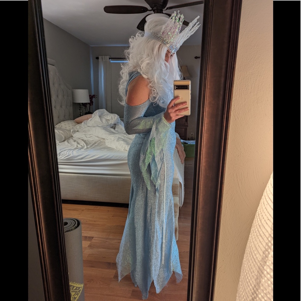 Ice queen Halloween costume